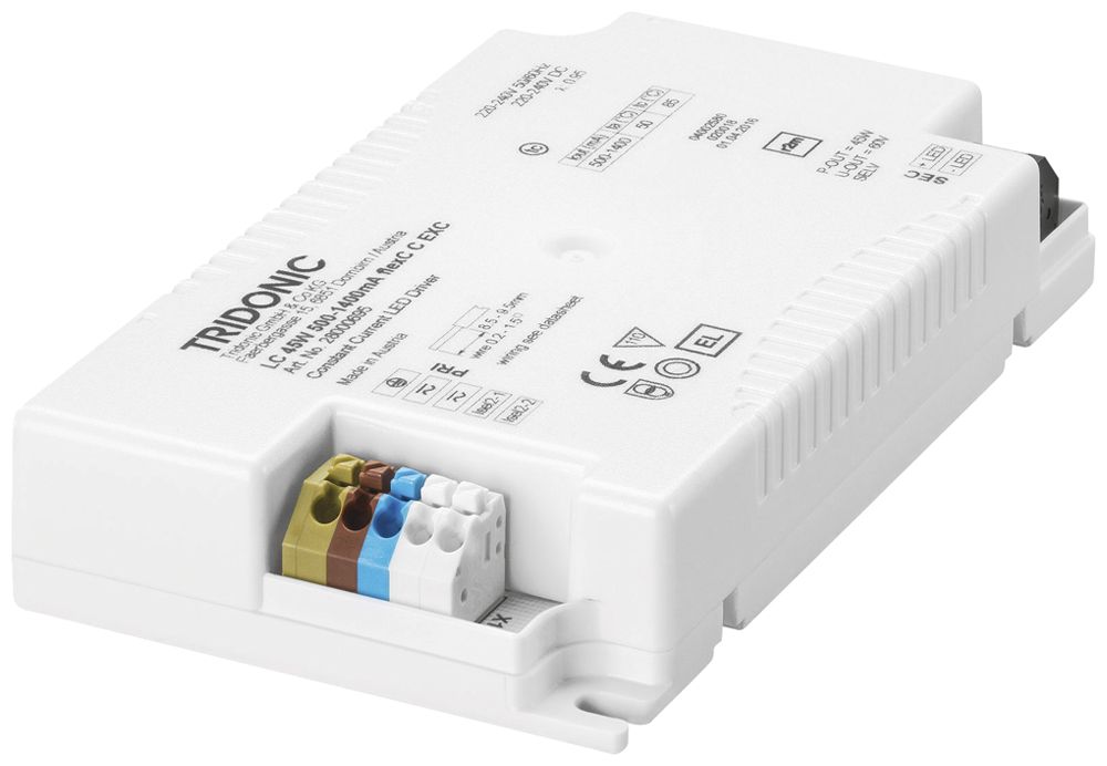 Convertitore LED Talexx LC 45W 500…1400mA flexC C EXC