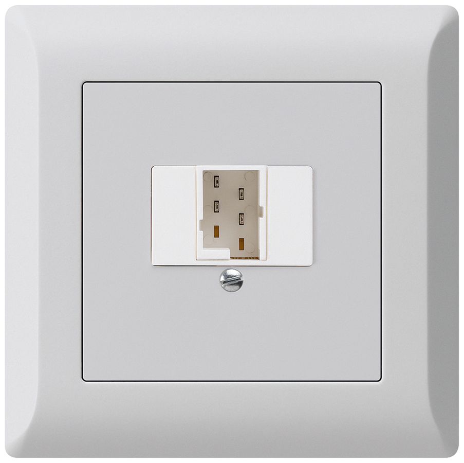 UP-Steck- und Anschlussdose kallysto.line 1×TT83 hellgrau