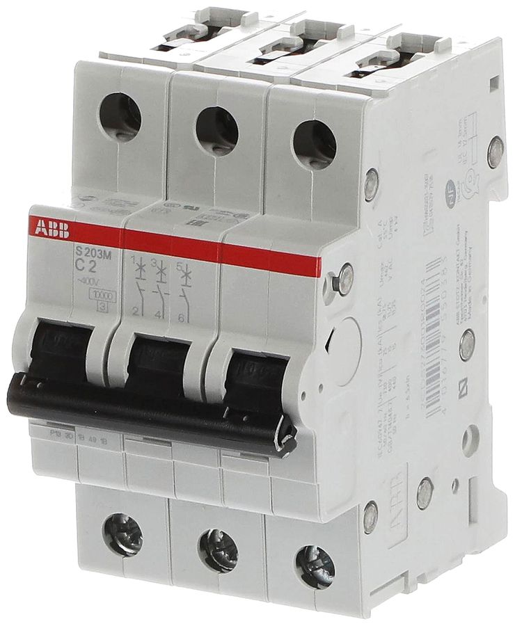 Disgiuntore SMISSLINE TP, 3LN, B, 16A, 40kA