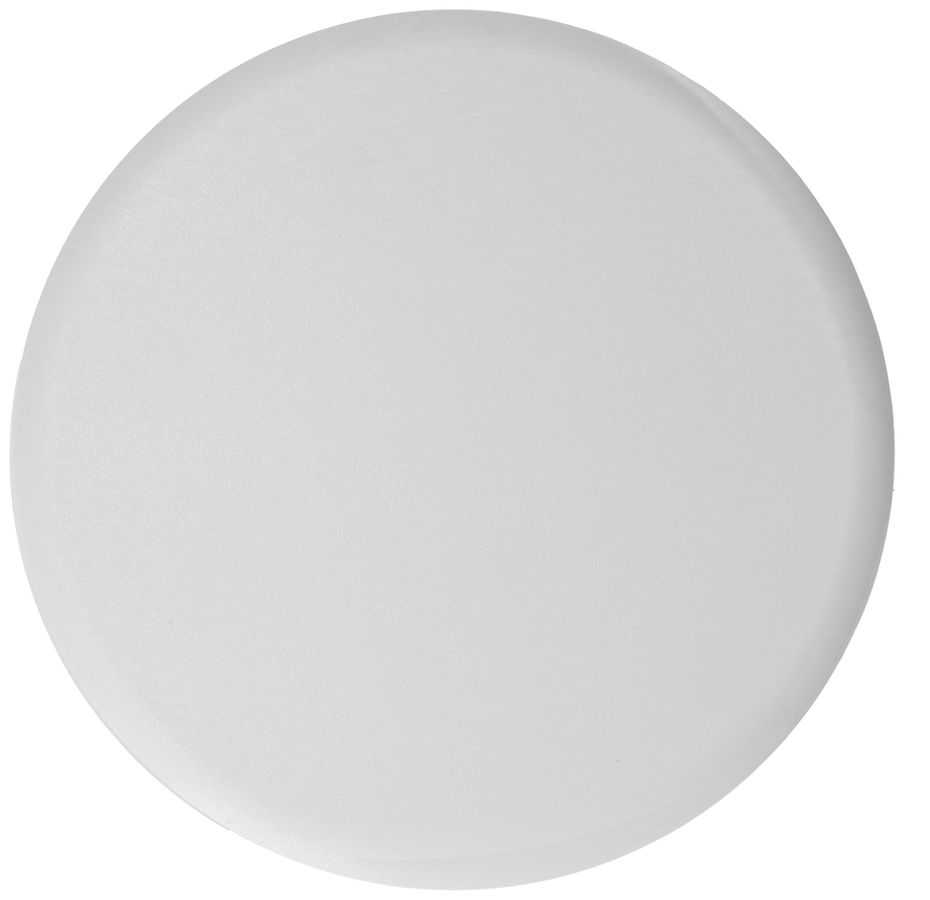 Rosace de plafond MH clips à ressort enfichable Ø98×3mm gris clair