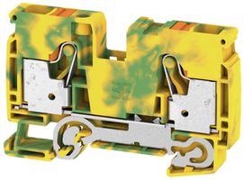 Borne de protection Weidmüller A2C PUSH IN 10mm² vert/jaune