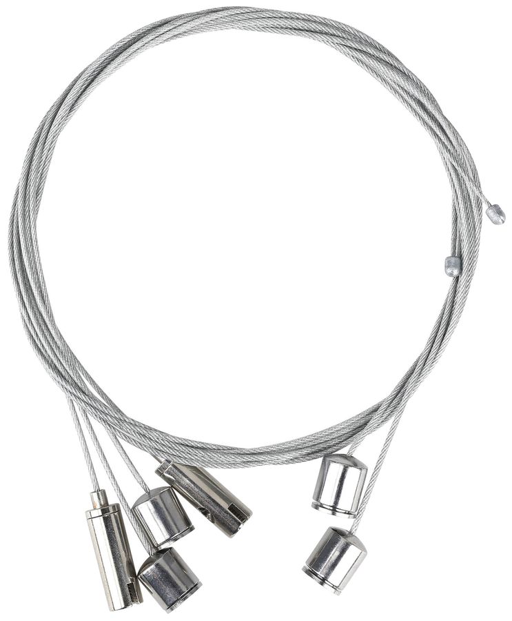 Seilabhängung-Set Eglo Salobrena Stahl 900mm Chrom