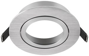 Einbaurahmen SLV NEW TRIA 95 Aluminium Ø110×26mm Silber