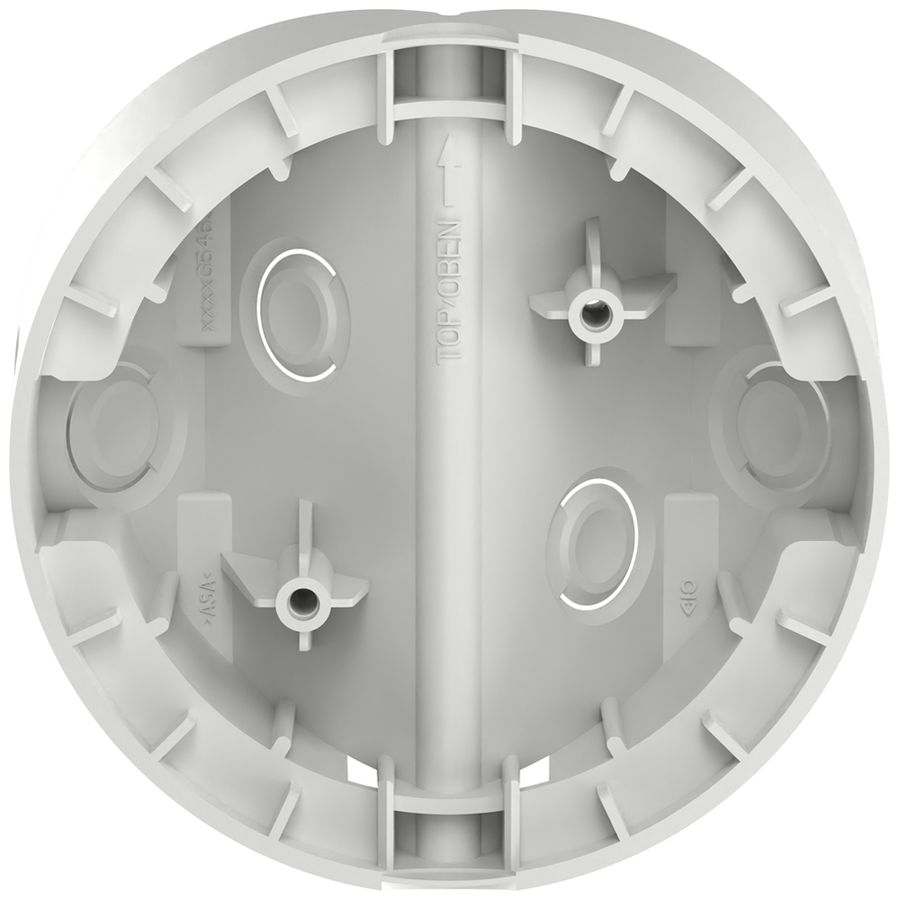 Montageadapter ABB Busch-Wächter PRO weiss