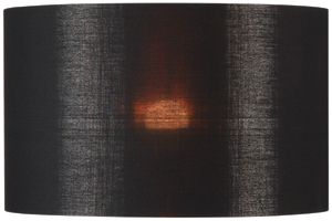 Paralume SLV FENDA, Ø455×280mm nero/rame