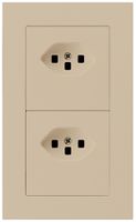 UP-Kombination kallysto.pro Gr.I-I vertikal 2×Typ 23 m.Schraubkl.C beige