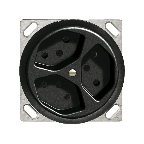 Presa INS FH 3×T13 JK nero