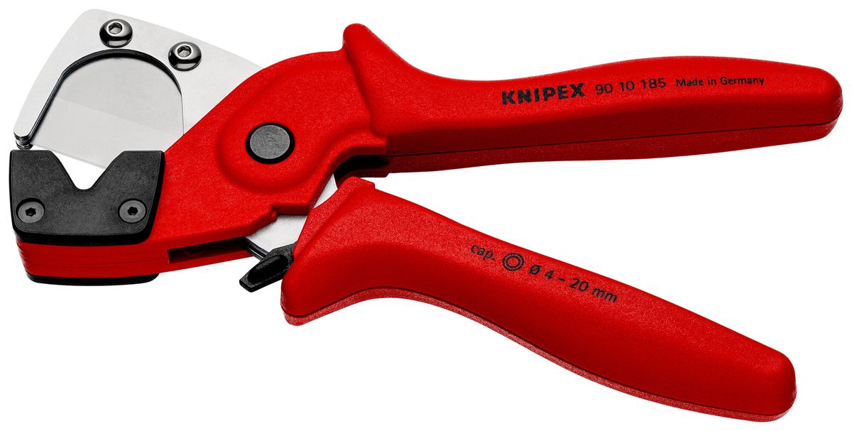 Rohrschneider KNIPEX für Mehrschicht- und Pneumatikschläuche 185mm, Ø4…20mm