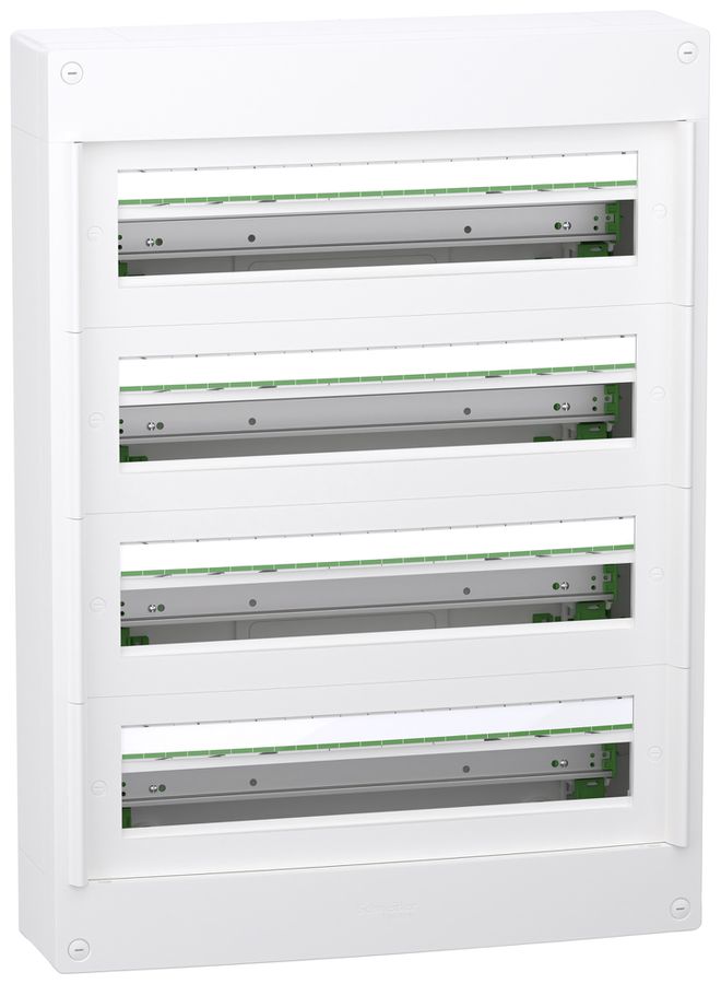 AP-Kleinverteiler SE PrismaSeT XS ohne Tür 4×24TE 550×750×148mm