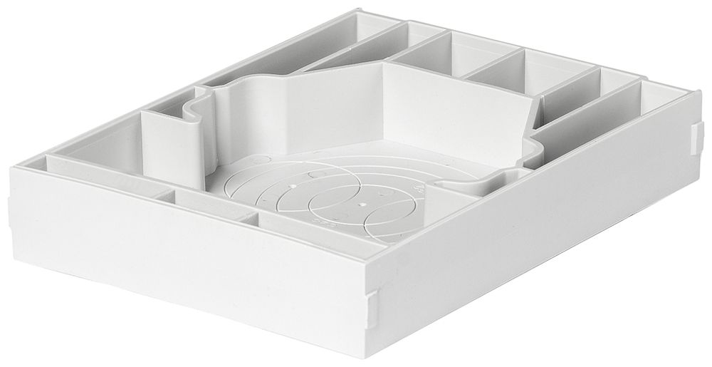 Flanschplatte Schurter HAK-Z-FL1B-SE 102×23.6×23.6mm Kunststoff blind