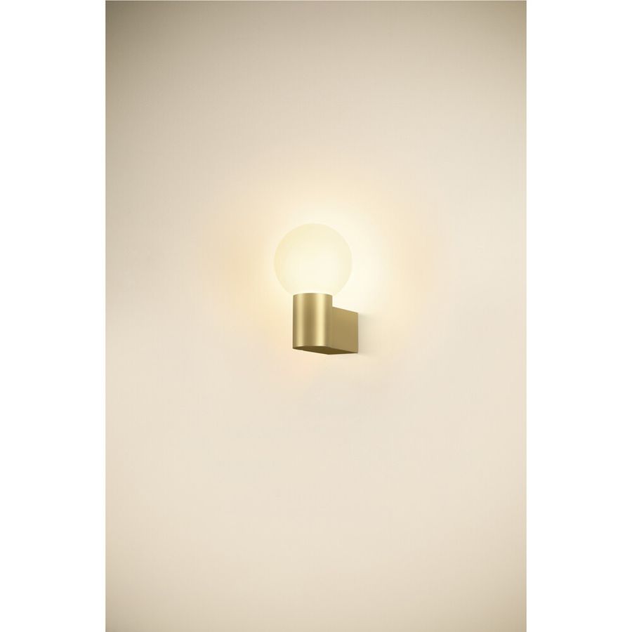 Applique SLV VARYT E14 1×6W IP44 REG 119×60×80mm ottone