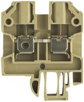 Durchgangs-Reihenklemme Weidmüller SAK Schraubanschluss 4mm² PA66 TS32 beige