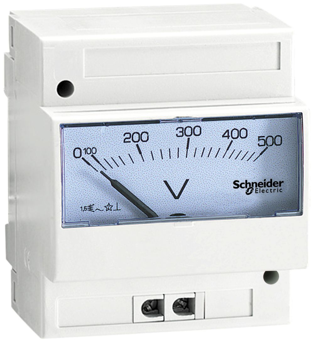Voltmètre INC Schneider Electric 0…500VAC