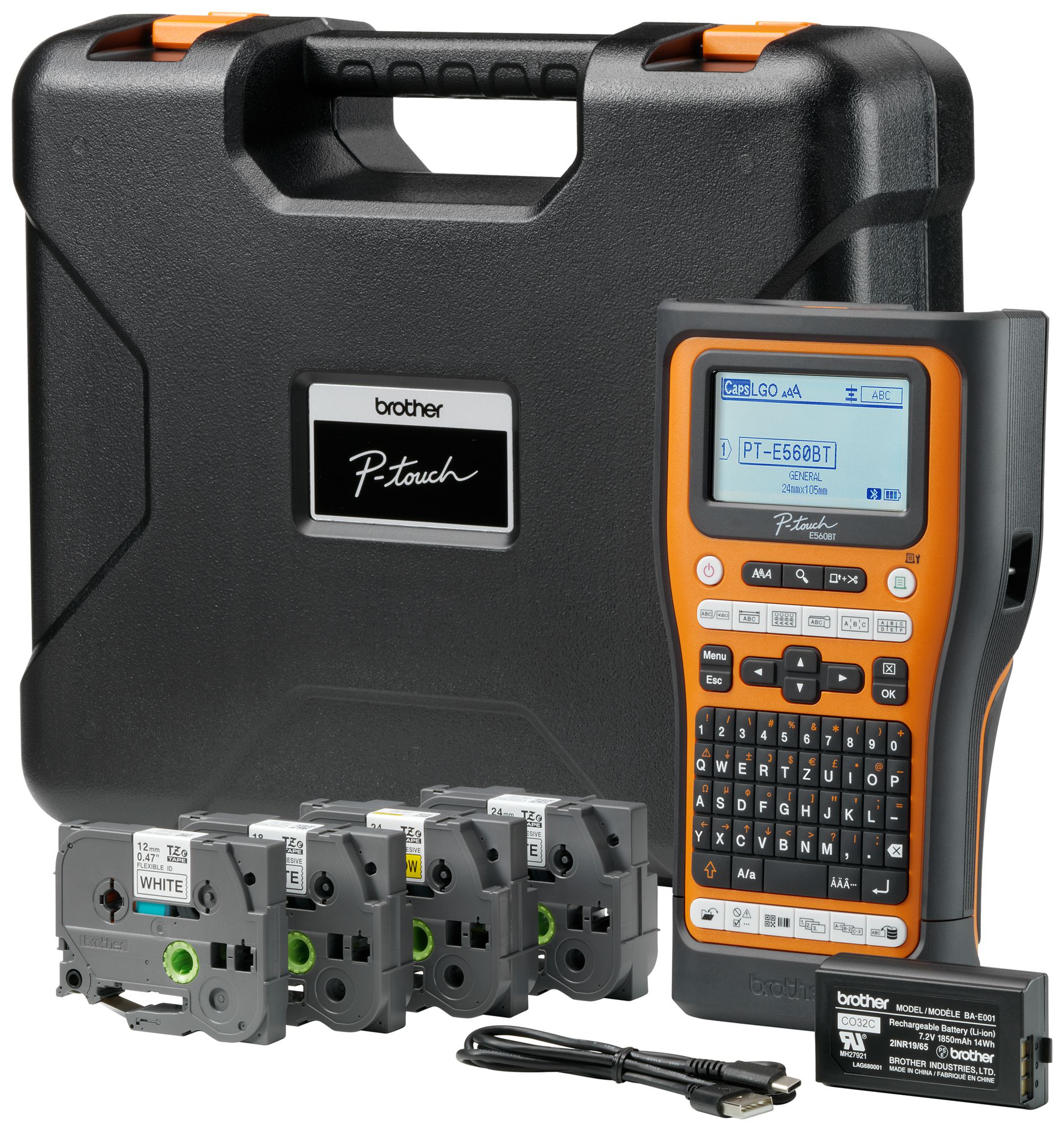 Beschriftungsgerät Brother P-touch PT-E560BTSPRG1