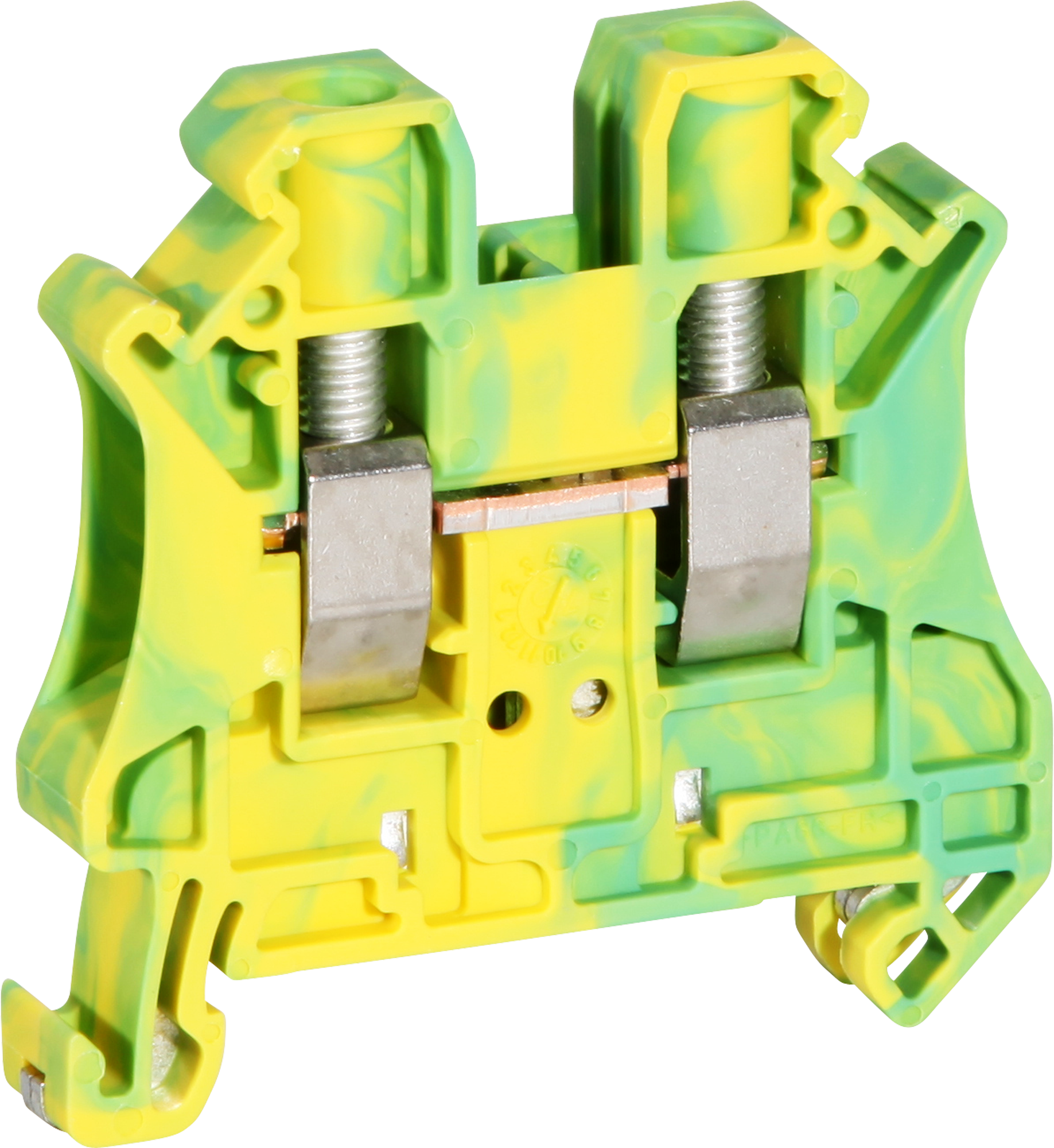 Morsetto 0.2…10mm² connessione rapida verde/giallo