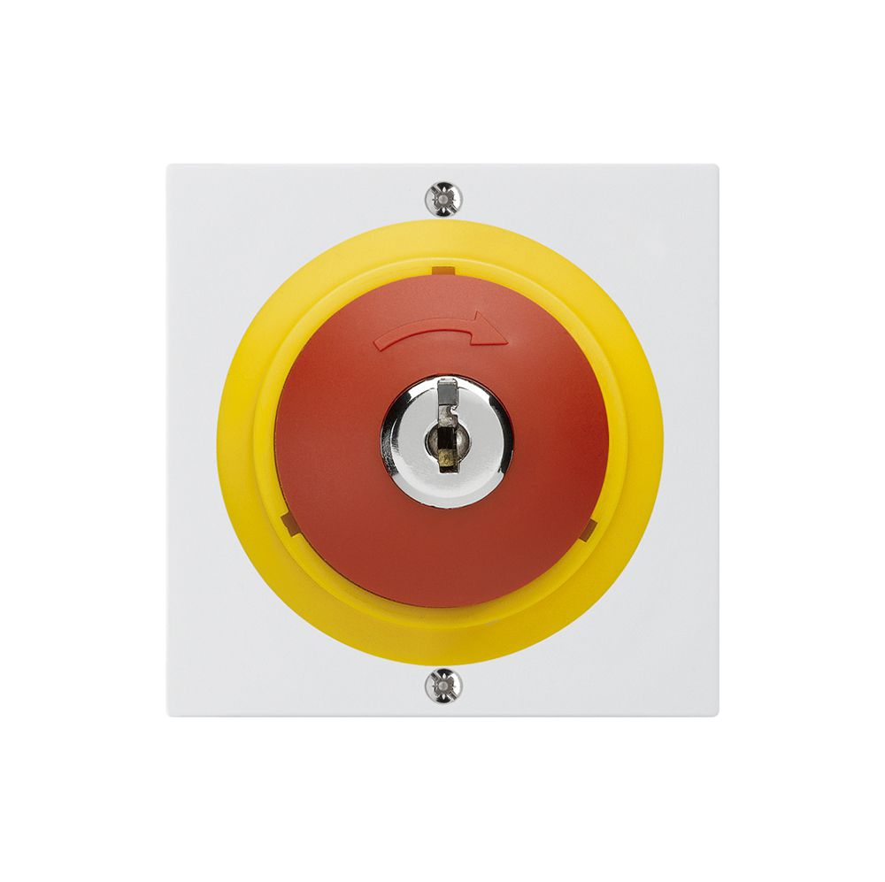 Schlüsseltaster kallysto NOT-AUS weiss