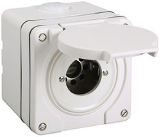 AP-Ausschalter ohne Zylinder NEVO 1P, IP55, 0-1, Abz.12, weiss