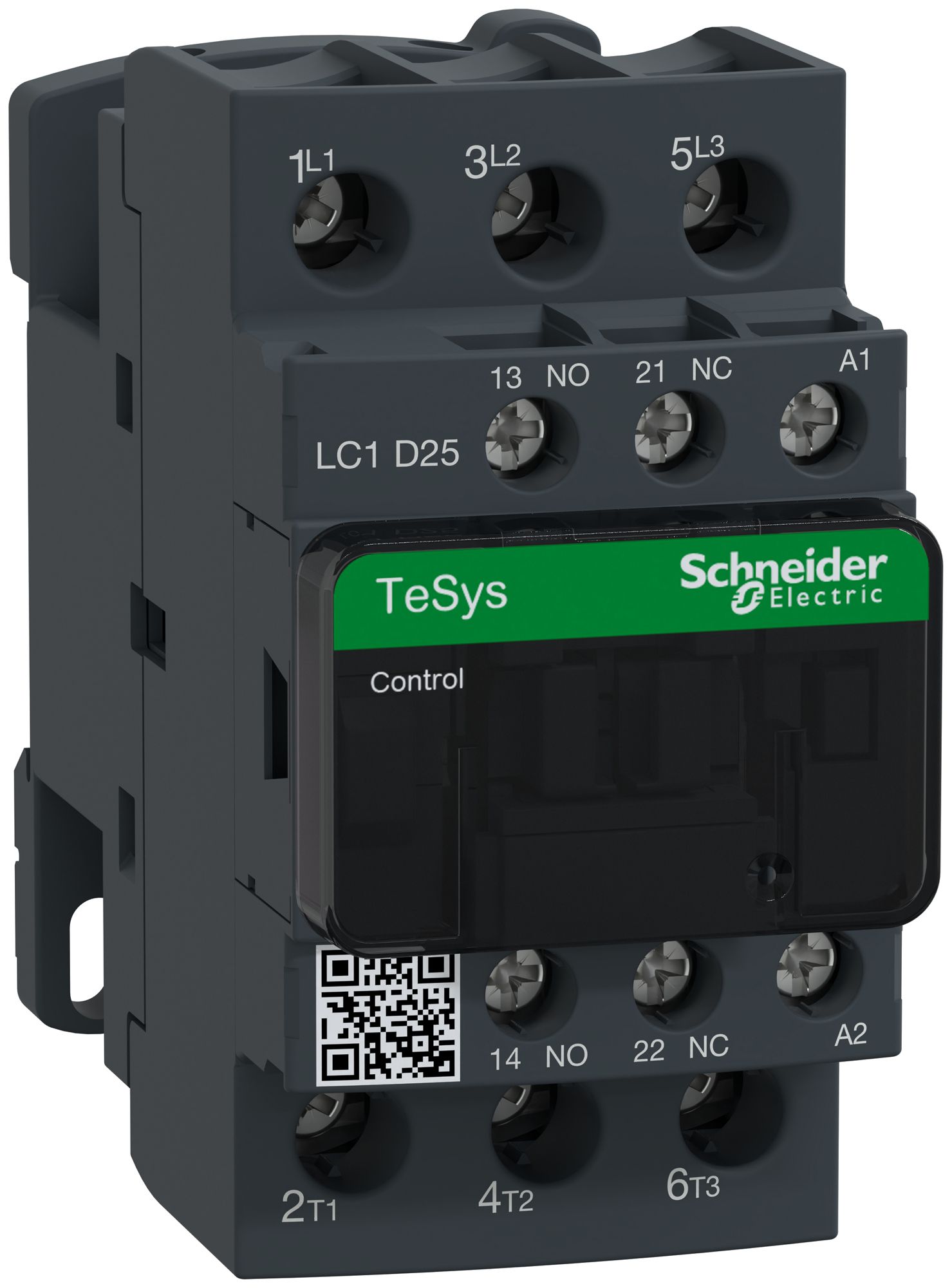 Schütz Schneider Electric LC1D25B7 24V/50/60Hz 1S+1Cont.25A TeSys