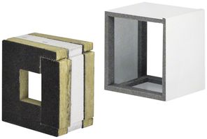 Anpassstück tehalit FWK 90 E60/30 50×60mm, verkehrsweiss