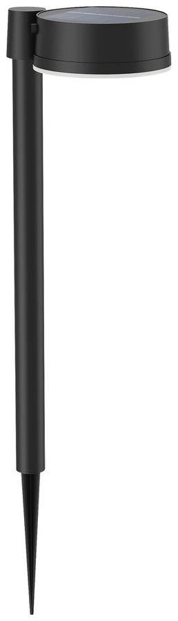 Lampada con picchetto LED Philips Vynce Solar SEN 1.5W 200lm 827 IP44 Ø142 nero