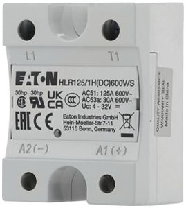Halbleiterrelais Eaton HLR125/1H(DC)600V/S, 4…32VDC 125A/42…660VAC