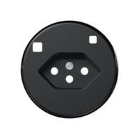Frontset CLASSIC Z/E zu FI-Steckdose T13 schwarz