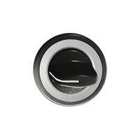 Kit frontal FH noir pour interr. rot. sans gravure