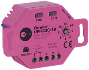 Atuattore di termostato RF INS Omnio UPH230/10 1 canale 230VAC 8A