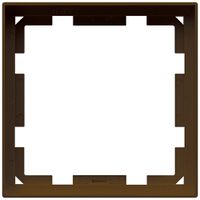 Frontrahmen KNX Hager kallysto für RTR braun