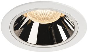 LED-Downlight SLV NUMINOS XL 37.4W 3400lm 2700K 20° DIM Ø160×108mm ws/Cr