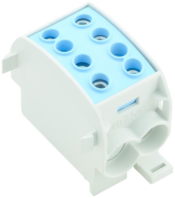 Verteilerblock WM WPD 103 1P 300A 2×Eing 2×Ausg 4…70mm² 4…70mm²