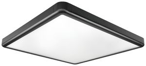 LED-Deckenleuchte SG Sense Surface 30W 4010lm 4000K DIM 597×597mm schwarz