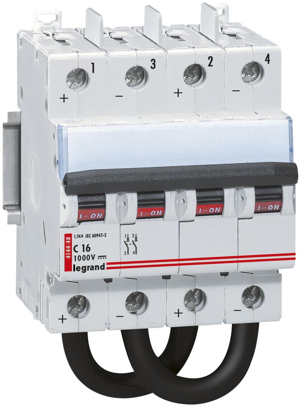 Leitungsschutzschalter Legrand C 2P 20A 1.5kA 1000VDC