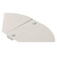 Deckel BET RBD W zu Bogen verstellbar 200mm Edelstahl A2 blank