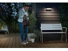 LED-Wandleuchte myGarden Bustan, 9W 230V 2700K PIR 78×92×220mm IP44 anthrazit