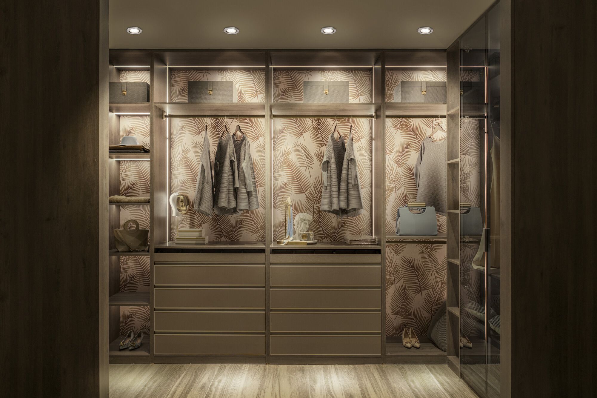 Abdeckring LEDVANCE SPOT COMBO ADJ Aluminium Ø81.5mm Nickel