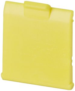 Staubschutzklappe H-LINE M, für Patchpanel, gelb, 10 Stück