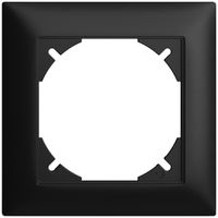 UP-Kopfzeile EDIZIOdue 1×1 schwarz