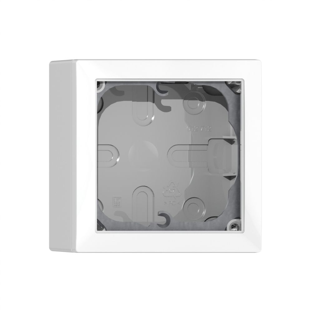 AP-Rahmen I SIDUS 48mm weiss glänzend