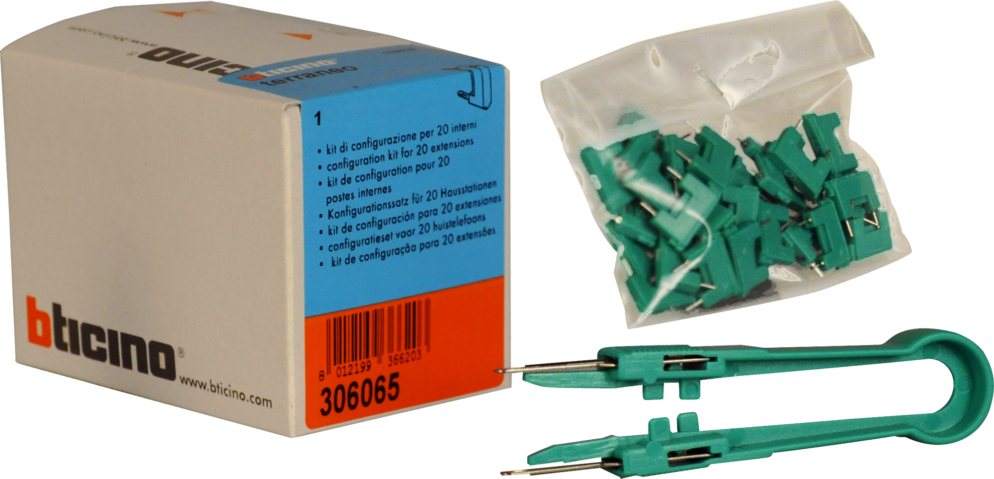 Konfigurationsset Legrand 20 Stationen 2 Draht