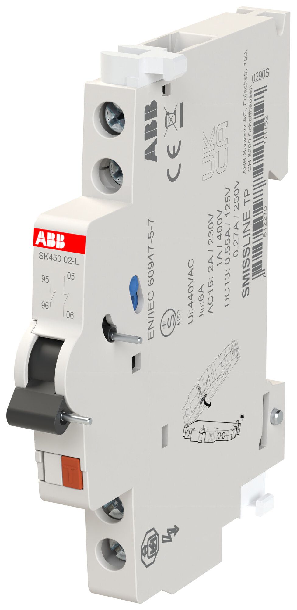 Signalkontakt SMISSLINE SK45002-L 2Ö CLASSIC