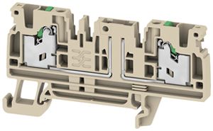 Borne de passage joignable WM SDT 2C 0.5…2.5mm² 20A/500V snap-in DIN35 be