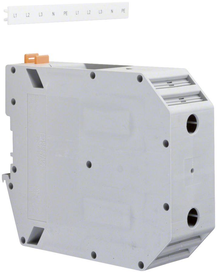 Durchgangs-Reihenklemme Hager 95…240mm², grau