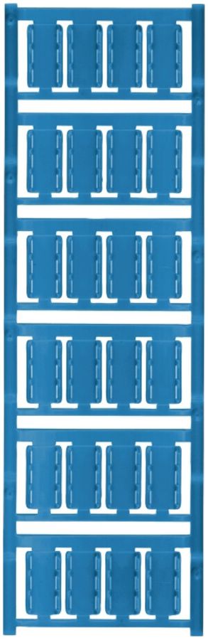 Marqueur de câble Weidmüller MultiCard SFX p.Ø7…40mm 24×9mm PA66 bleu