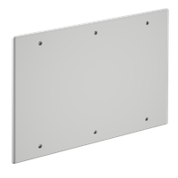 Schraubdeckel  MORACH 400×260mm Kunststoff weiss