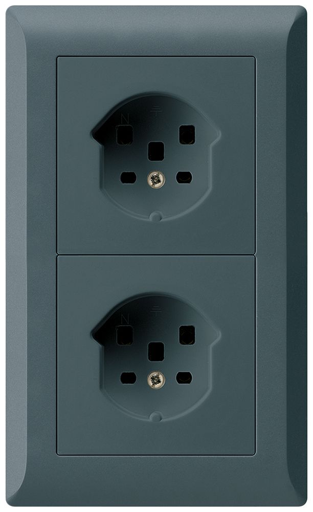 UP-Kombination kallysto.line Gr.I-I vertikal 2×Typ 25 anthrazit