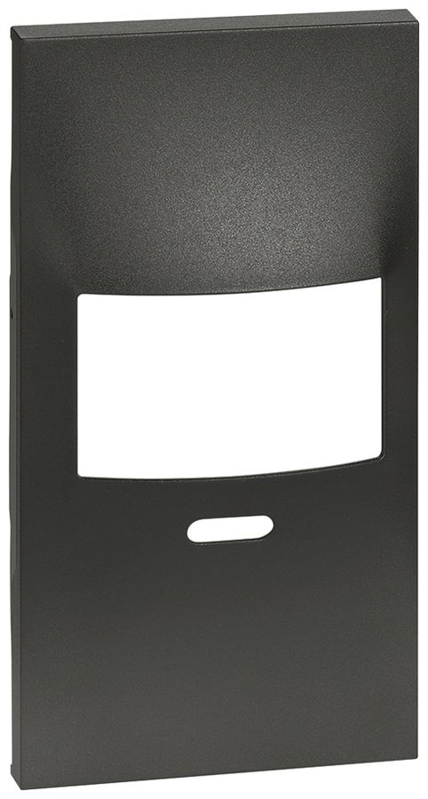 Cache Living Now 2 modules pour détecteur de mouvement avec interrupteur noir