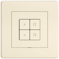 UP-Nebenstelle Storen EDIZIO.liv Wiser SNAPFIX® 1 Szene 4 Tasten WLAN cr