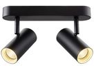 LED-Spot SLV NOBLO 12W 1460lm 930 DIM 240×105×127mm schwarz 2×Spot