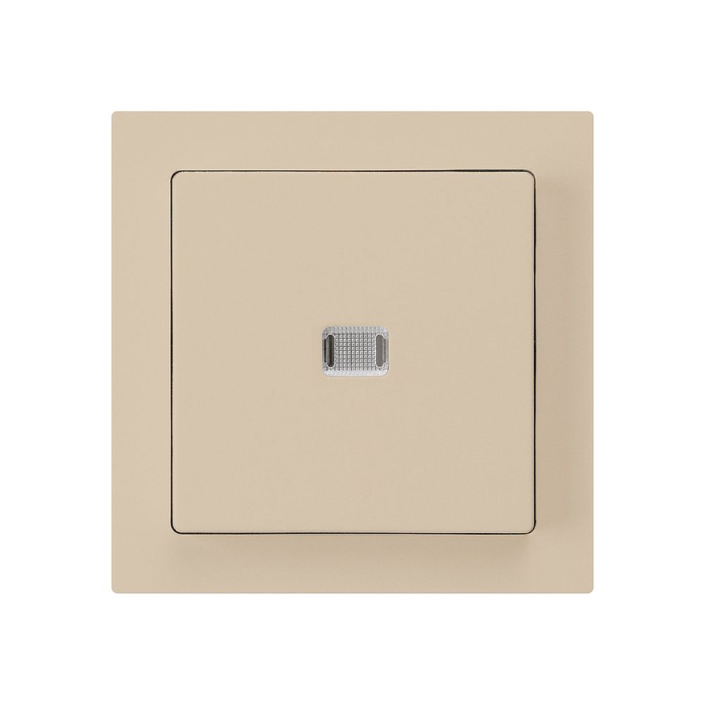 UP-Leuchtschalter kallysto 3/2L beige